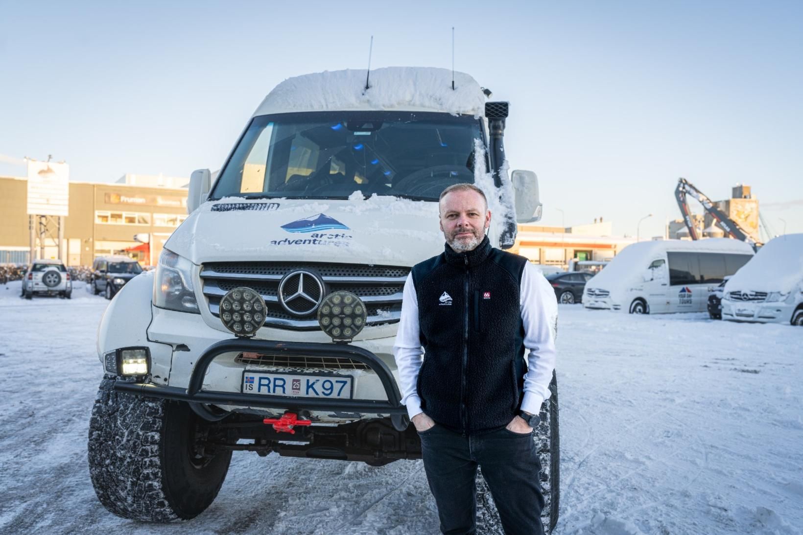 Ásgeir Baldurs, forstjóri Arctic Adventures.