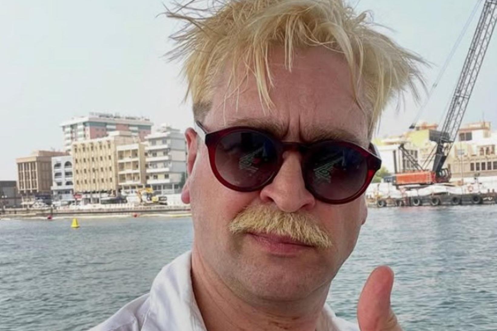 Vilhelm Anton er sáttur með nýja útlitið.