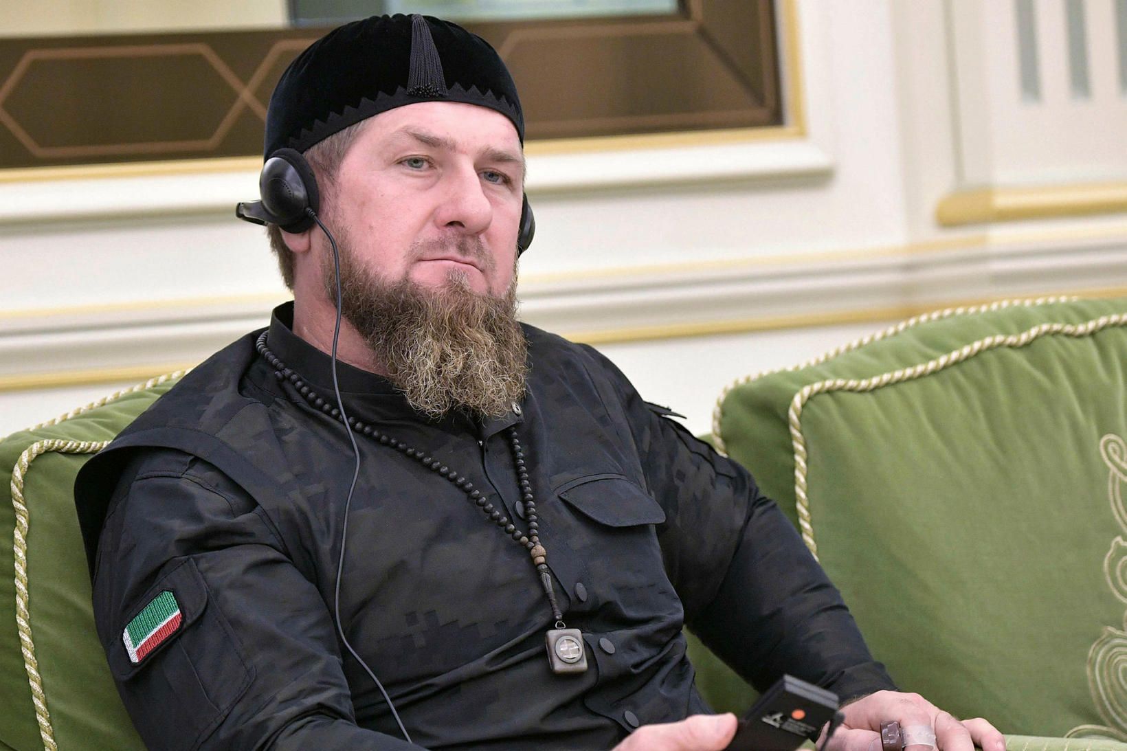 Ramzan Kadyrov, leiðtogi Téténíu.