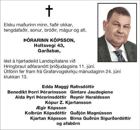Þórarinn Kópsson,
