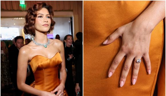 Tugmilljóna trúlofunarhringur Zendaya vekur athygli