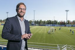 Rúnar Páll Sigmundsson þjálfari Stjörnunnar fékk símtal í myndatökunni um Inter Milan. „Þetta er svo …