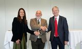 Hólmfríður Sveinsdóttir, rektor Háskólans á Hólum, Logi Einarsson, menningar-, nýsköpunar- og háskólaráðherra og Jón Atli …