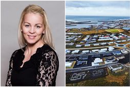 Kristín þekkir sögu bæjarins vel enda fædd og uppalin í Grindavík og starfað hjá bænum …