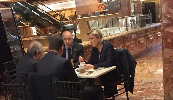 Le Pen í Trump-turninum