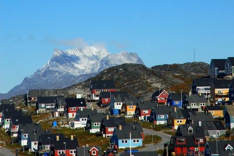 From Nuuk, the capital of Greenland.