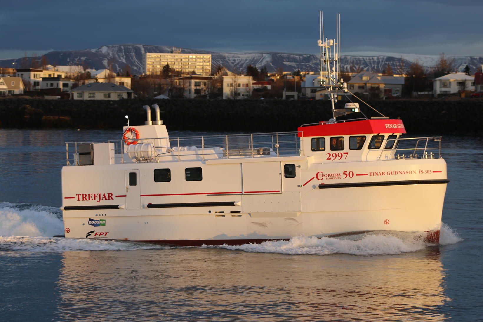 Norðureyri ehf. á Suðureyri hefur fengið afhentan nýjan Einar Guðnason …