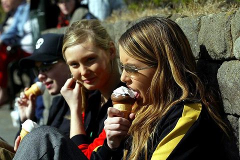Ice cream in summer