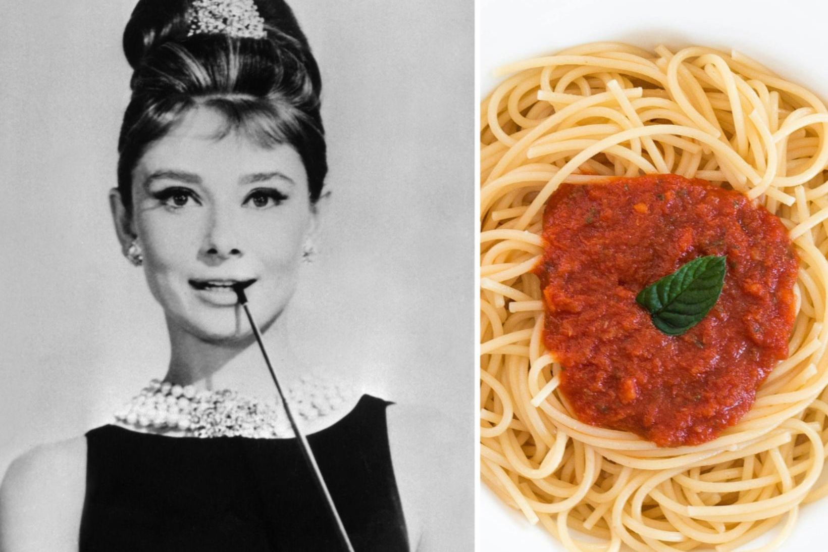 Uppáhaldsréttur Audrey Hepburn: Spaghetti al Pomodoro úr bókinni Audrey heima