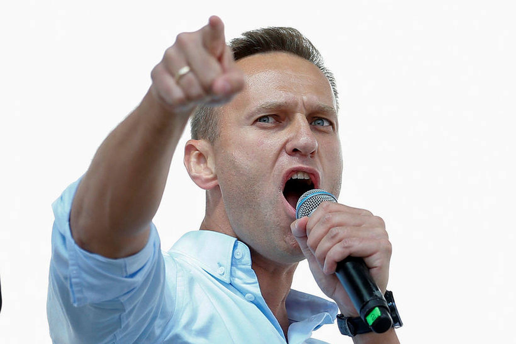 Alexei Navalny, leiðtogi rússnesku stjórnarandstöðunnar, segist hafa misst töluna á …