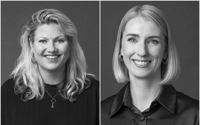 Sif Jóhannsdóttir og Steinunn Gyðu- og Guðjónsdóttir.