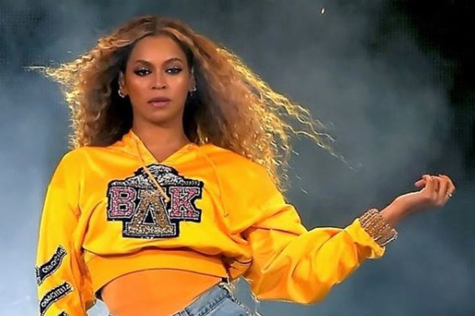 Beyoncé á Coachella árið 2018.