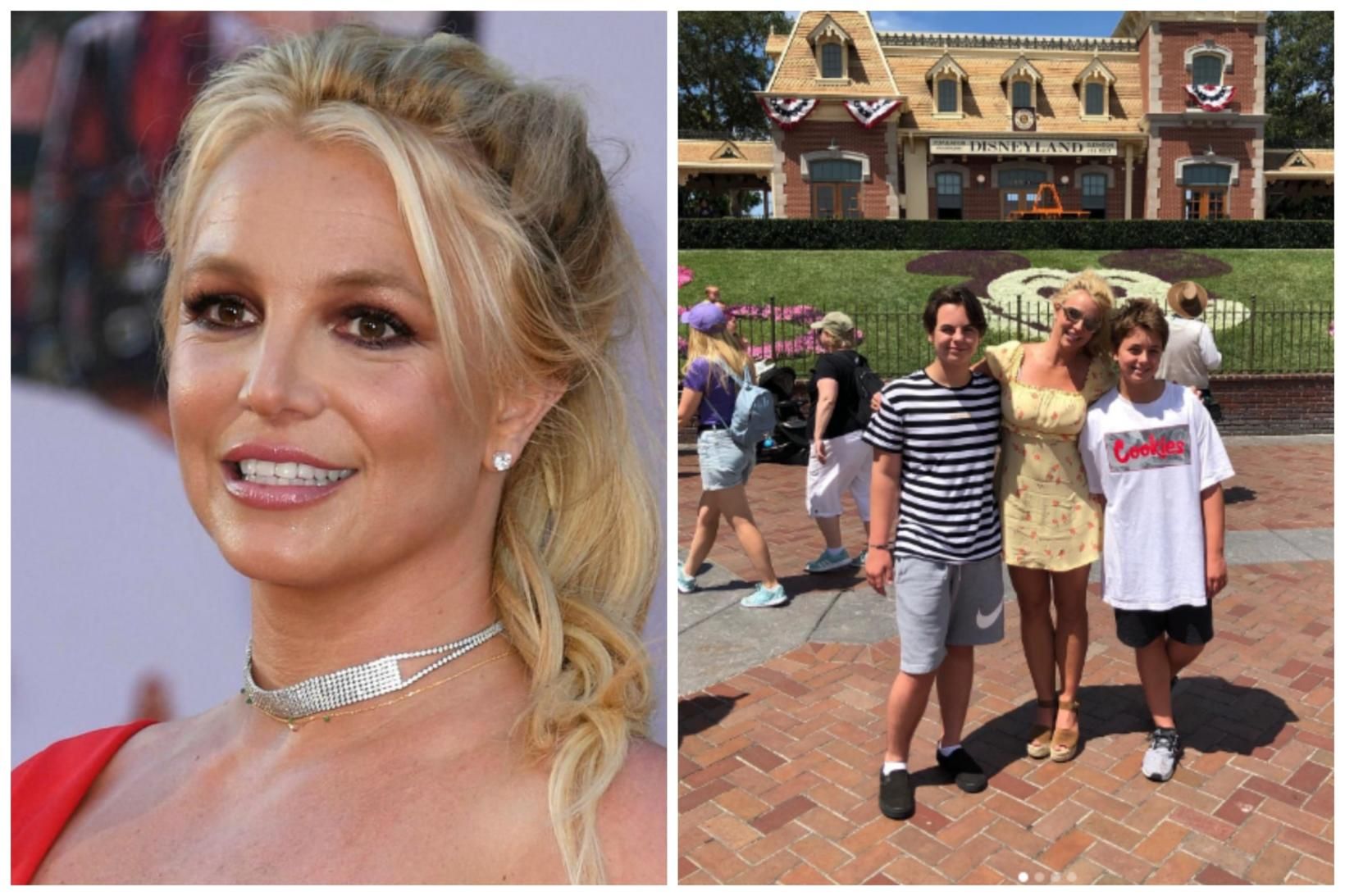 Britney Spears vill sonum sínum allt það besta.