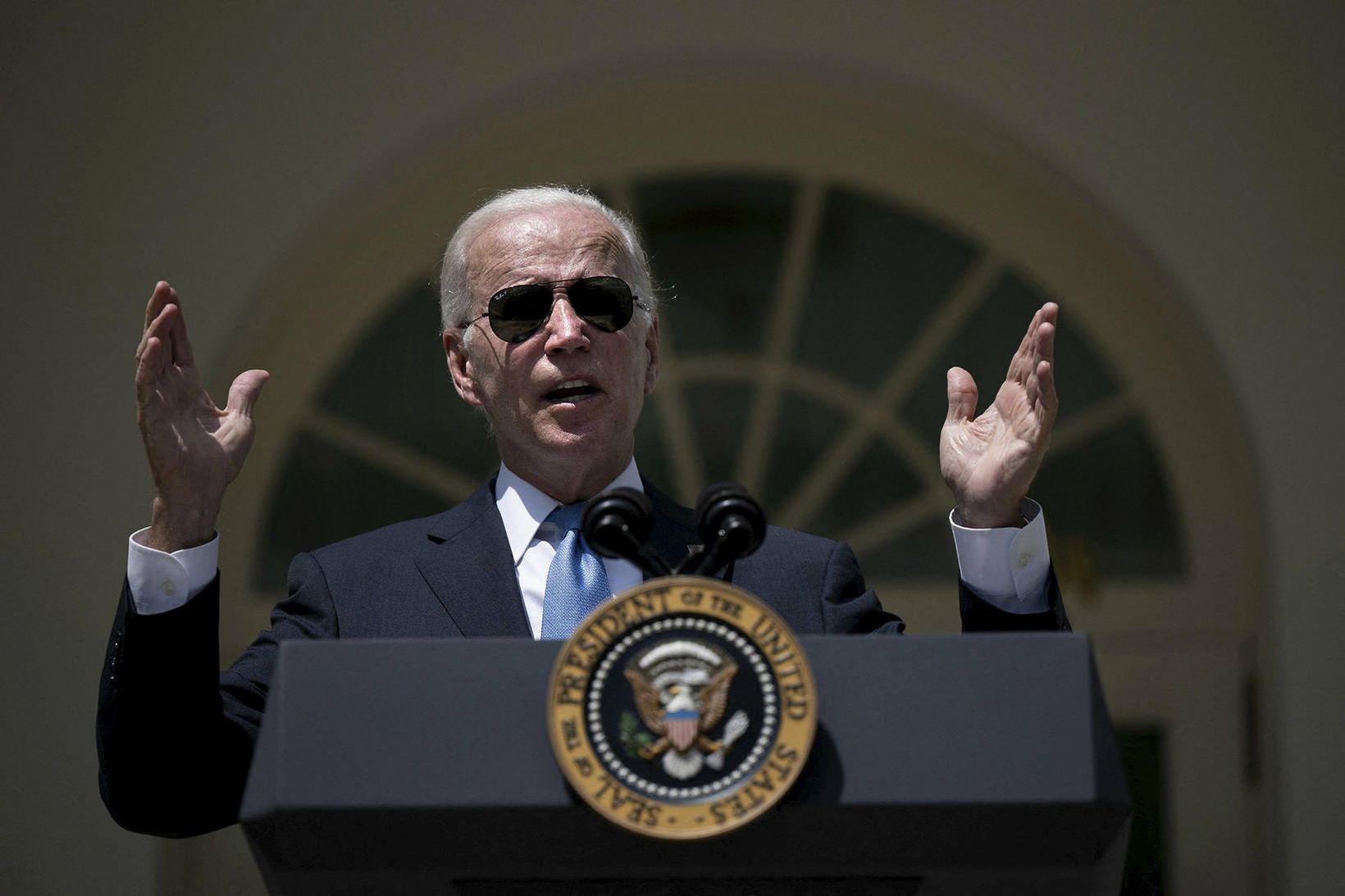 Joe Biden forseti Bandaríkjanna.