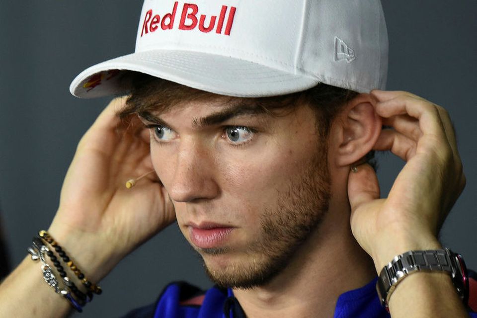Pierre Gasly ekur fyrir Red Bull frá og með 2019.