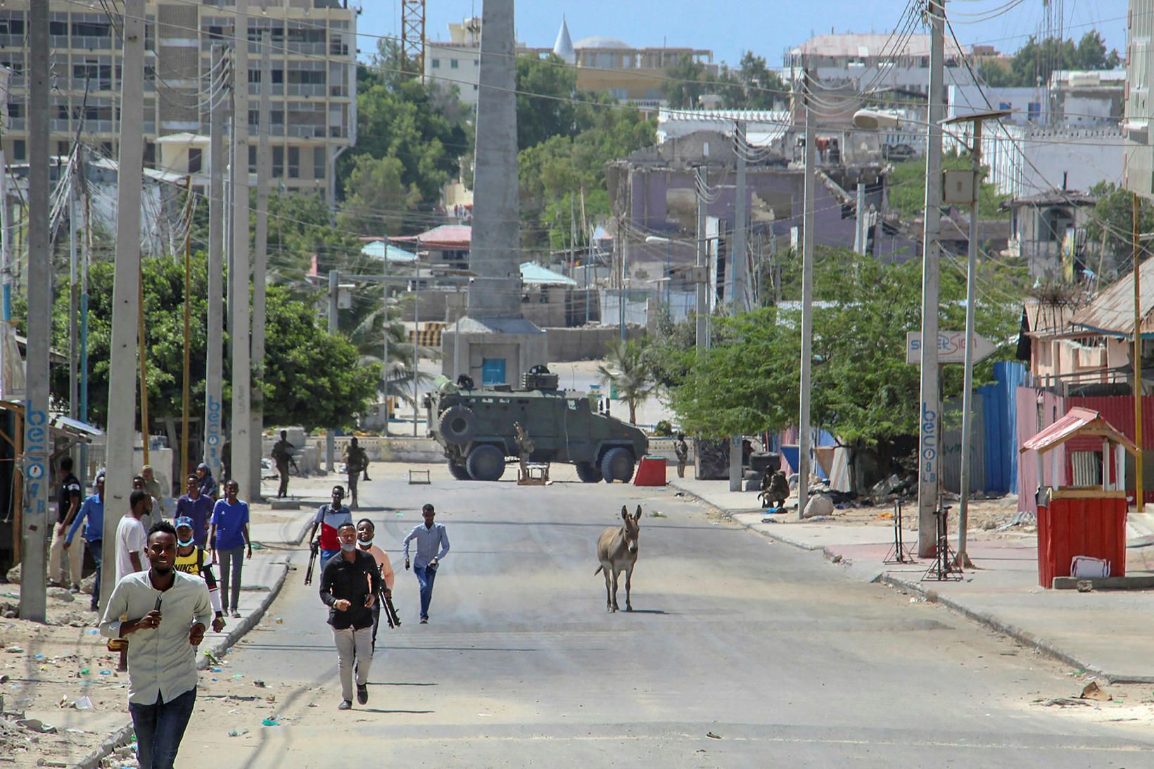 Frá Mogadishu í febrúar.