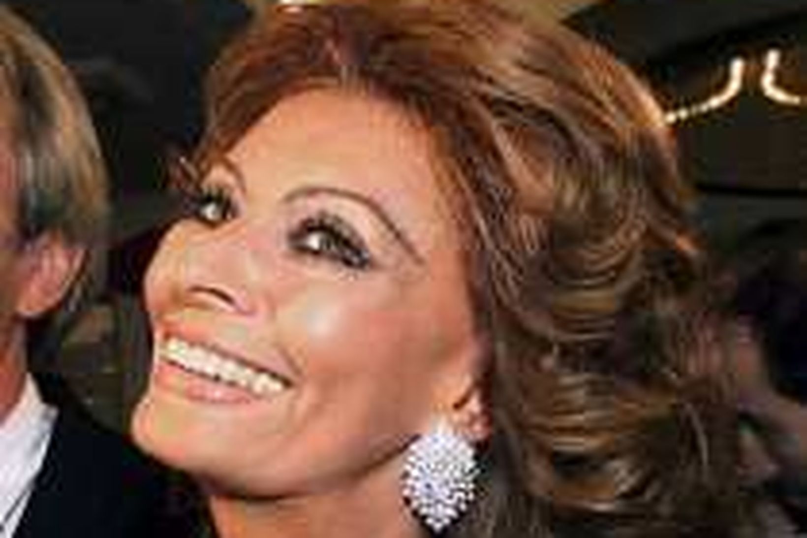 Hin ítalska Sophia Loren.