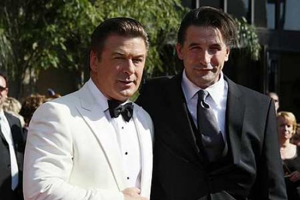 Bræðurnir Alec og William Baldwin.