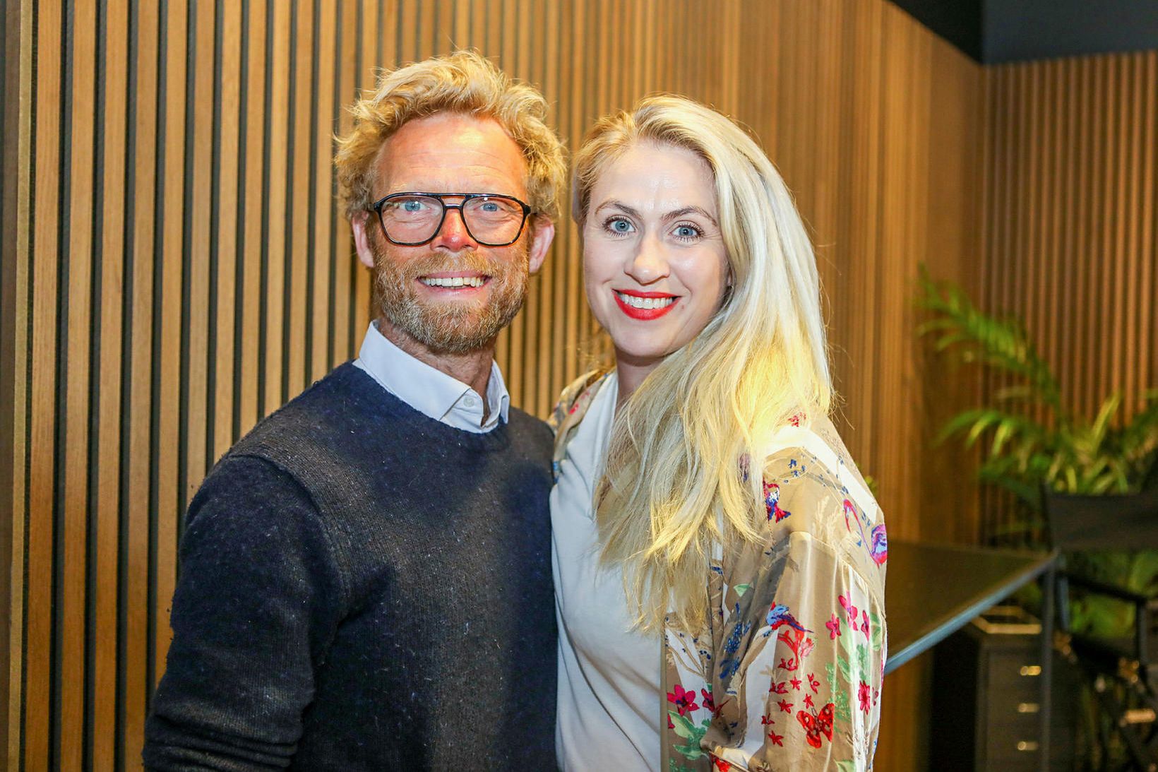 Arnar Gauti Sverrisson og Berglind Valdimarsdóttir.