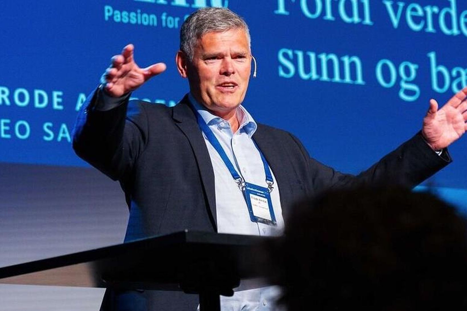 Frode Arntsen forstjóri SalMar tímabært að fjárfesta í aukinni þekkingu …