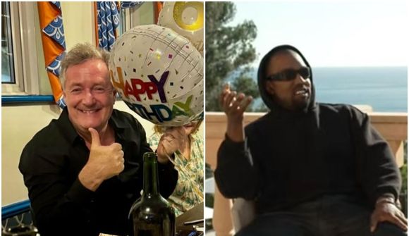 Kanye West stormaði burt úr viðtali við Piers Morgan