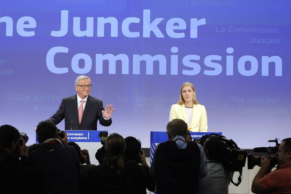 Jean-Clau­de Juncker, forseti framkvæmdastjórnar ESB, kynnir nýja framkvæmdastjórn sína í dag.