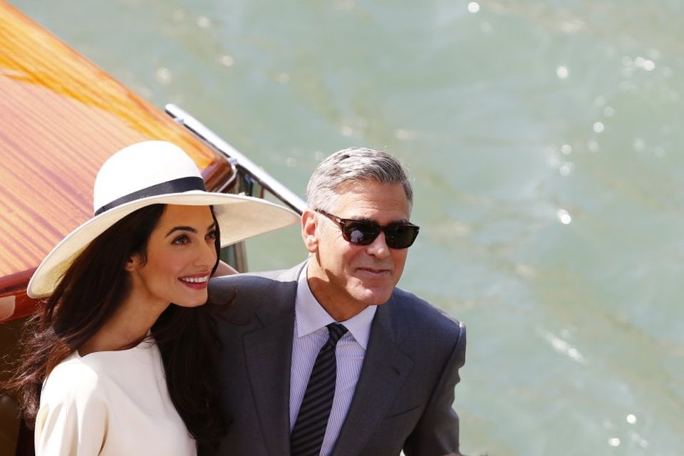 George Clooney og Amal Alamuddin gengu í það heilaga 29. september.