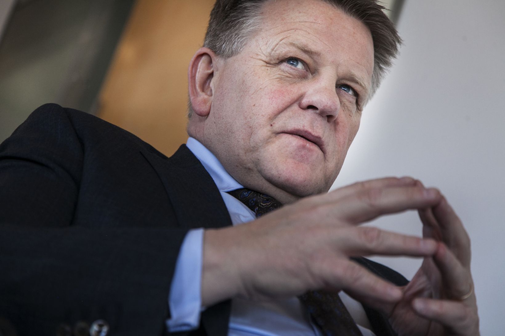 Björgólfur Jóhannsson, forstjóri Icelandair Group, segir ekki missa sjónar á …