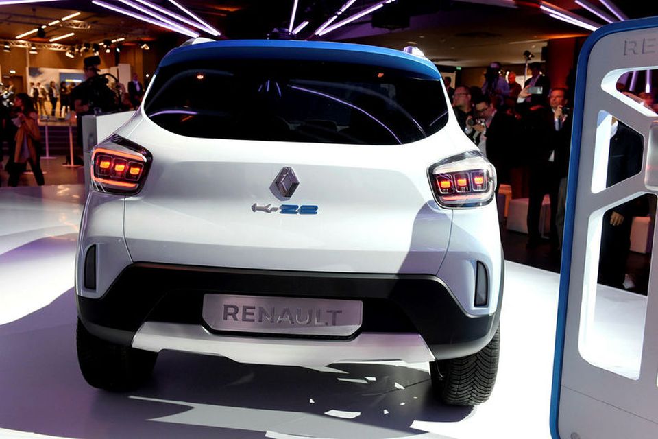 Renault K-ZE kynntur til leiks á bílasýningunni í París.