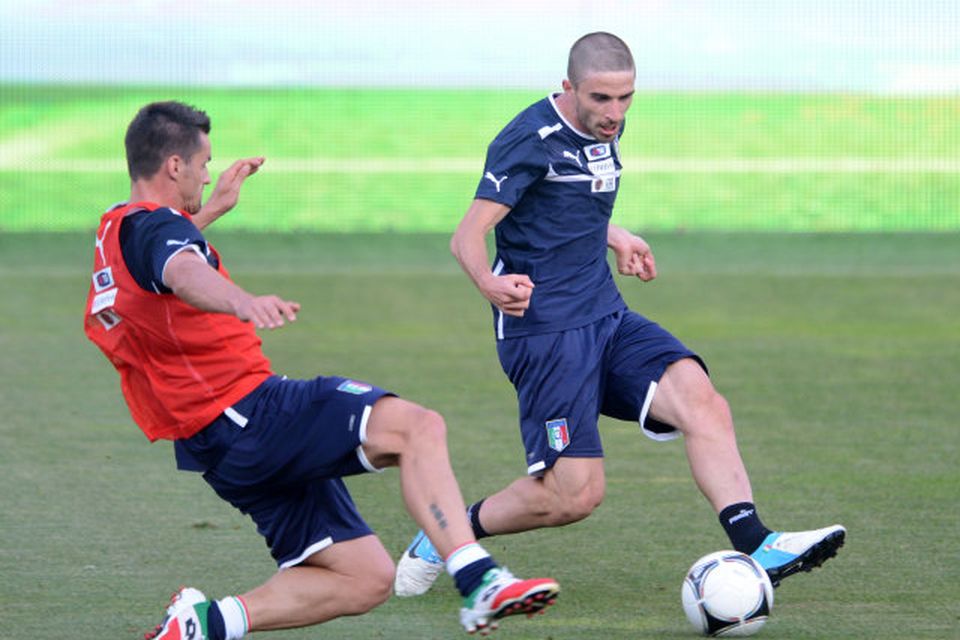 Fabio Borini er kominn til Liverpool frá Roma.