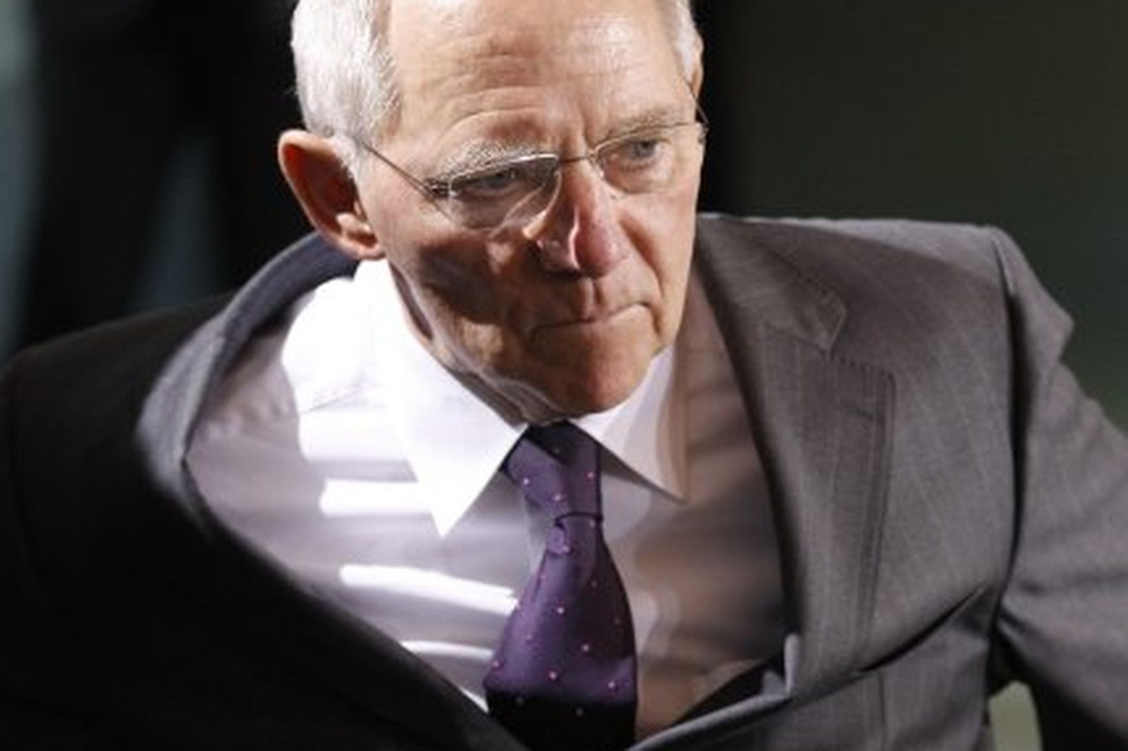 Wolfgang Schäuble, fjármálaráðherra Þýskalands.