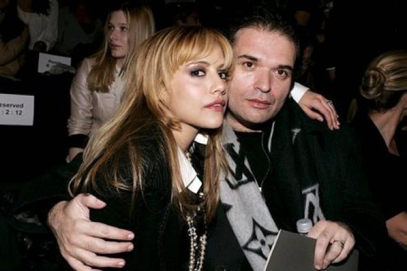 Brittany Murphy ásamt Simon Monjack, eiginmanni sínum.