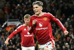 Alejandro Garnacho kemur væntanlega við sögu á ný með Manchester United í kvöld.