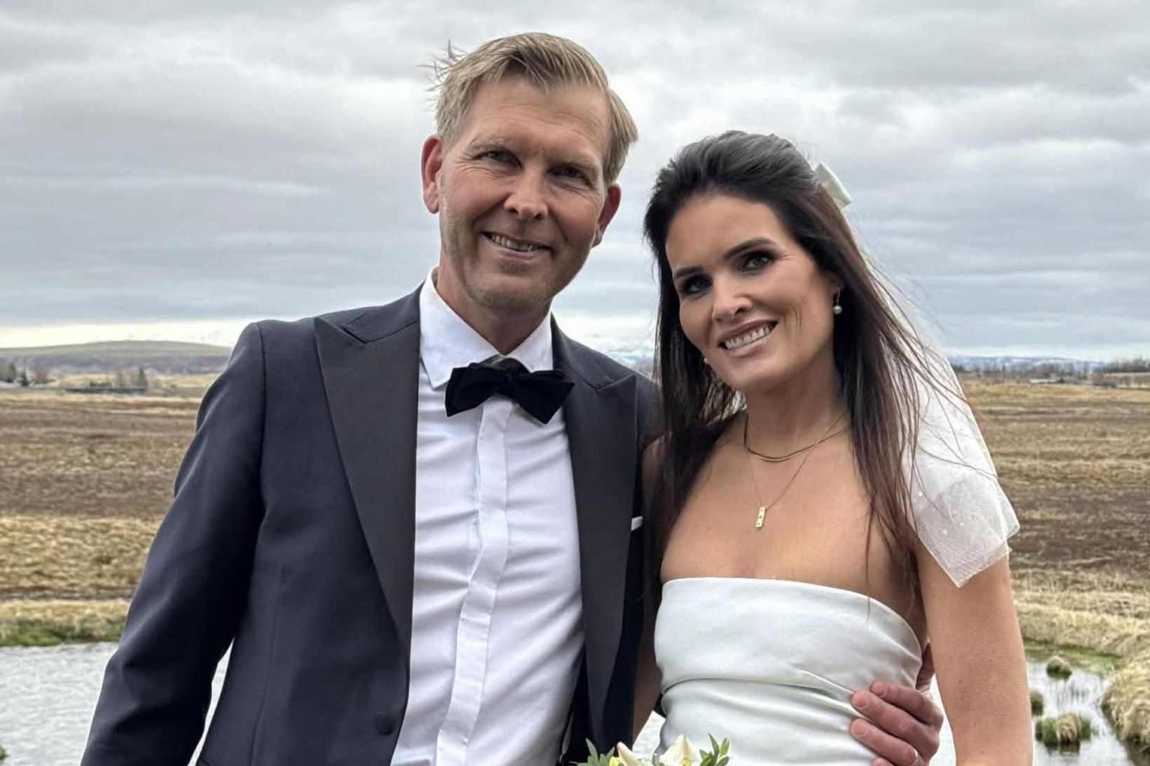 Guðmundur og Erna giftu sig í dag