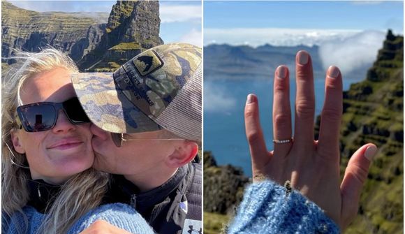 Heiðdís og Hjálmtýr trúlofuðu sig á Stöðvarfirði