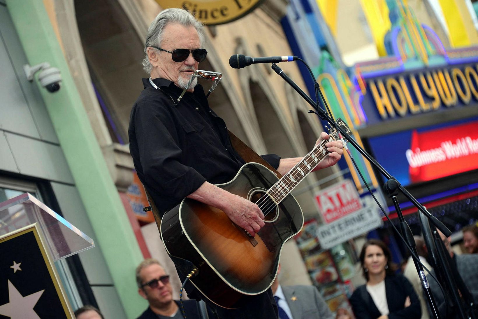 Kris Kristofferson er goðsögn í heimi sveitatónlistar og kvikmynda.