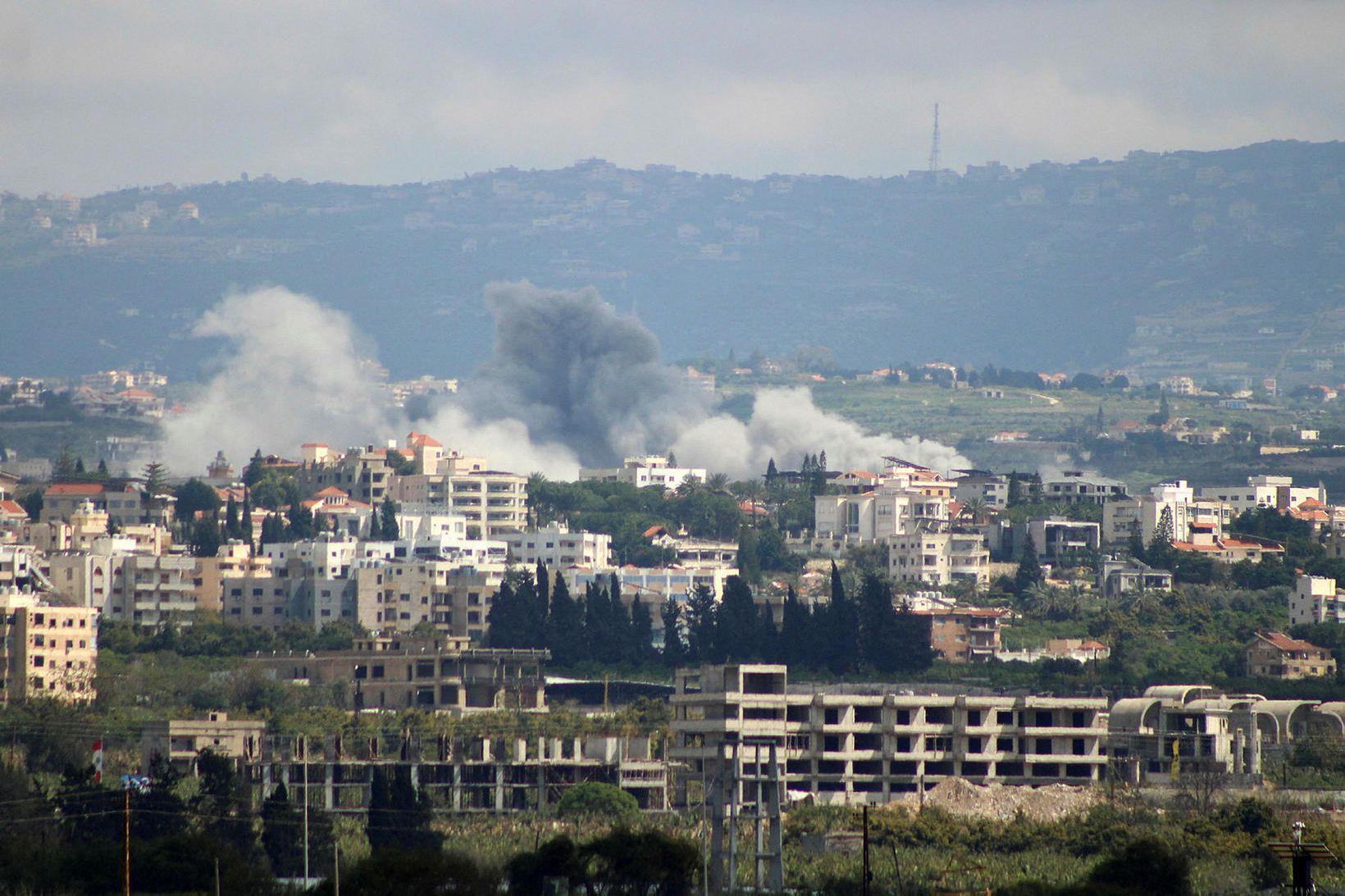 Mikið mannfall í Líbanon