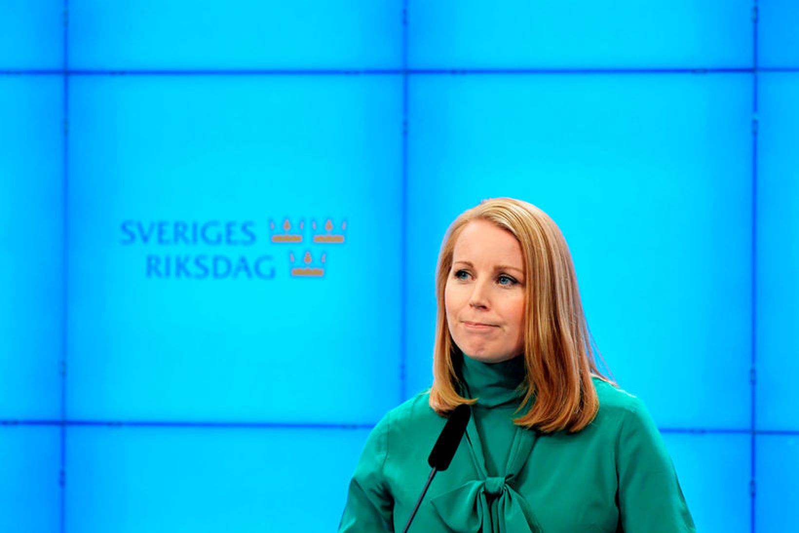 Annie Lööf, formaður Miðflokksins.
