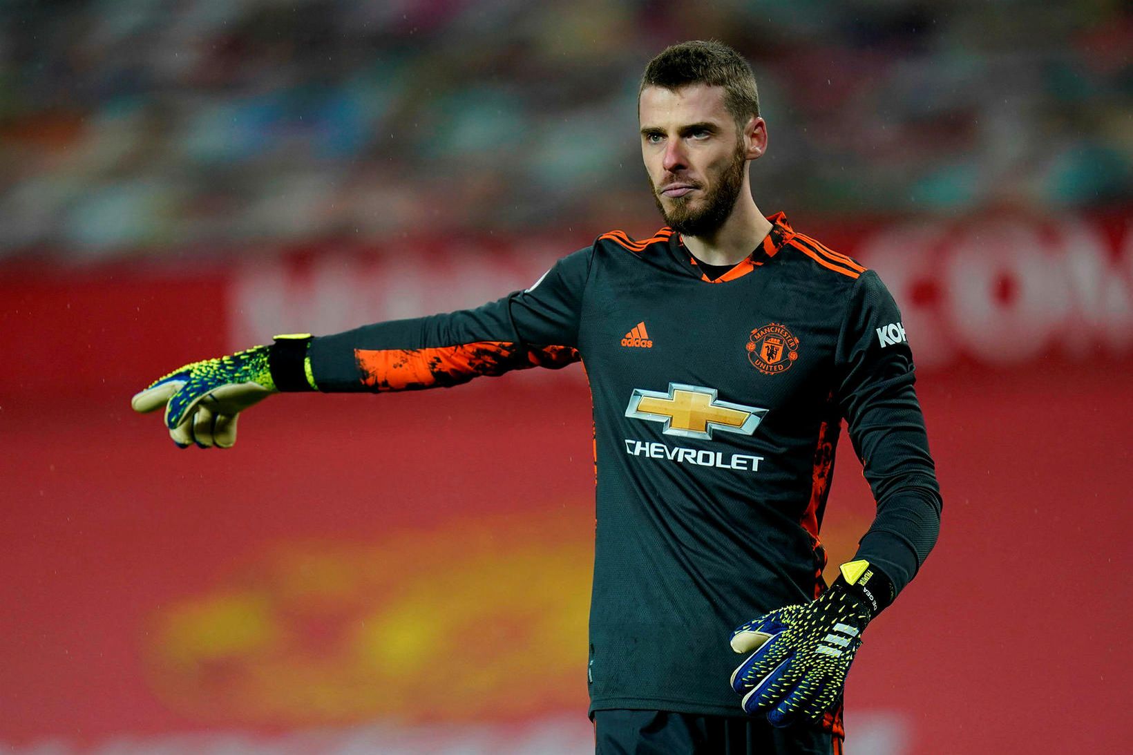 David de Gea hefur ekki varið mark Manchester United í …