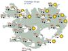 Map from the Icelandic Met Office at 3 p.m. today.