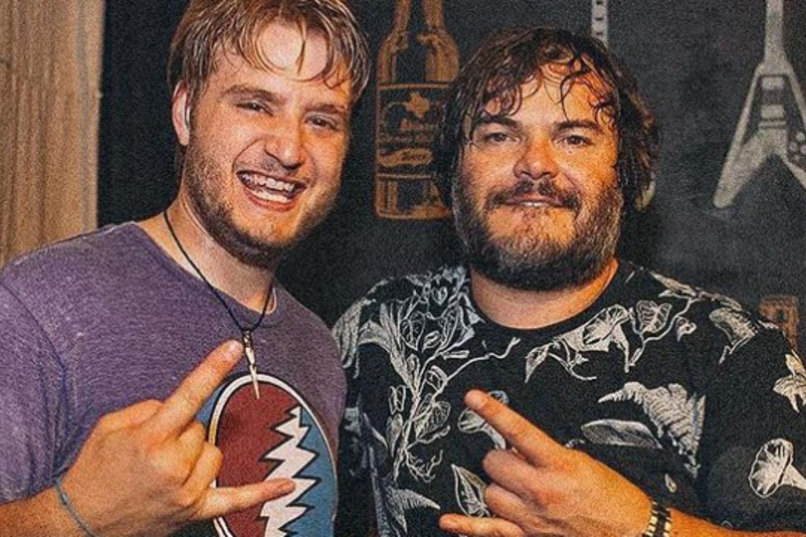 Kevin Clark ásamt Jack Black.