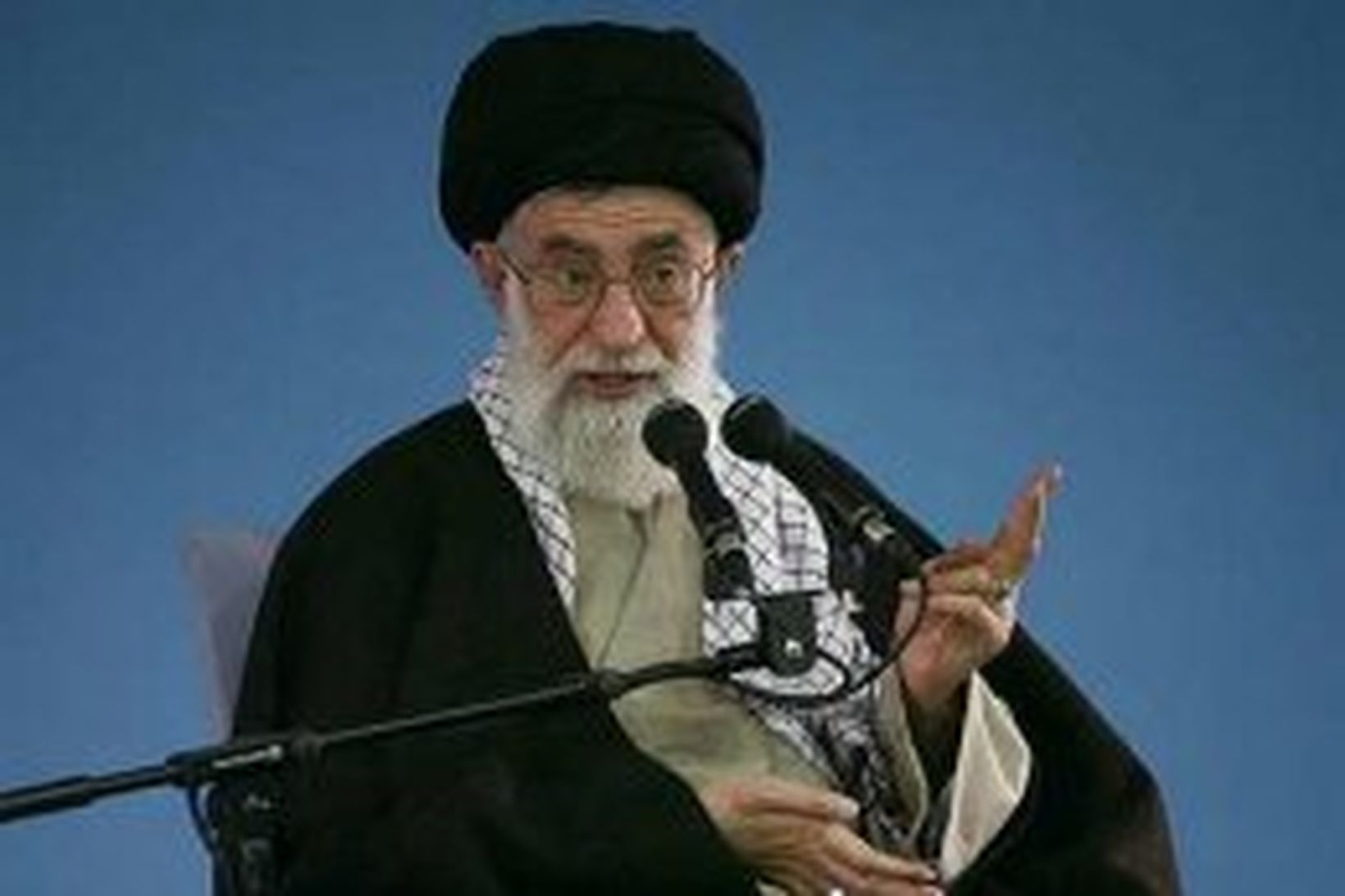 Ayatollah Ali Khamenei.