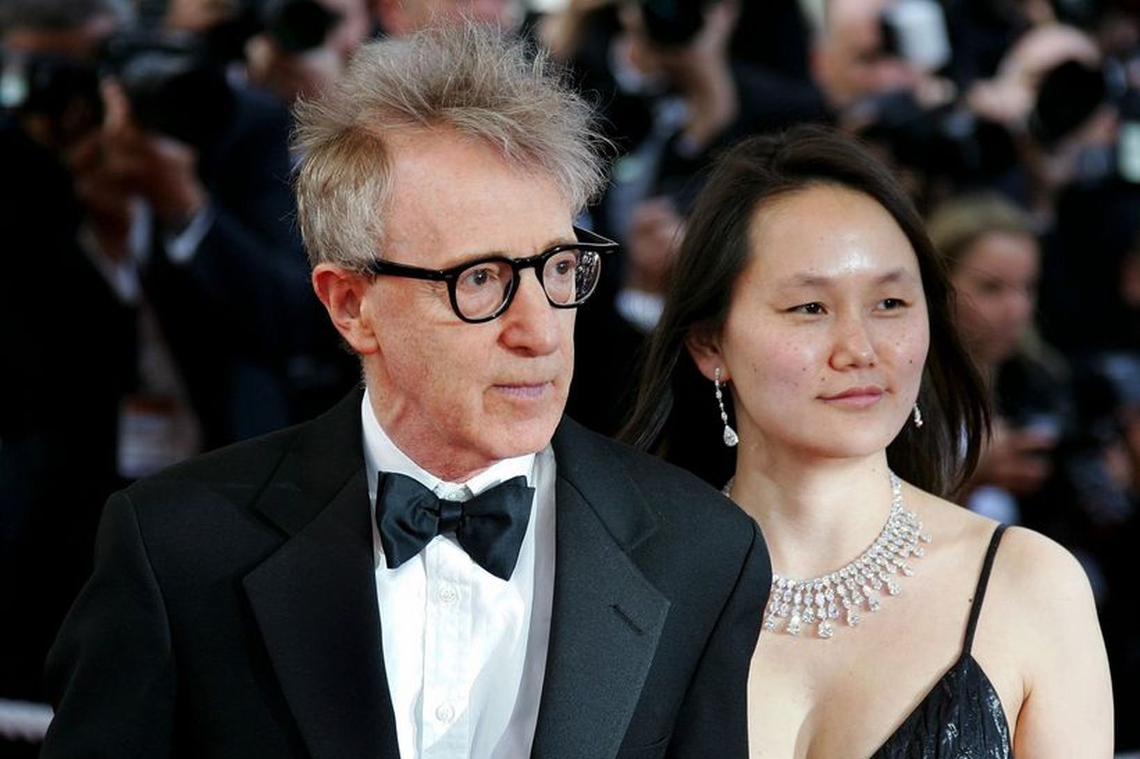 Woody Allen og Soon Yi Previn árið 2005.