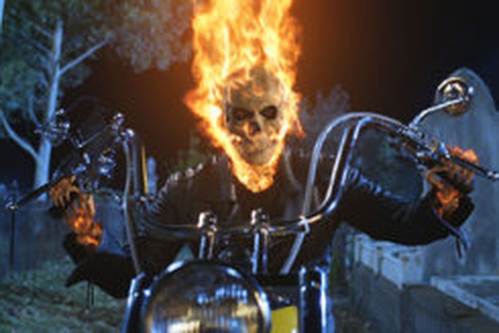 Persónur Ghost Rider eru frekar óhugnanlegar.