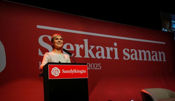 Fylgi Samfylkingar ekki verið meira í 16 ár
