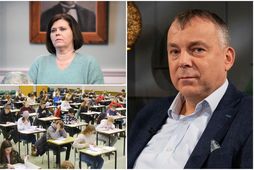 Jón Pétur Zimsen ræddi við mbl.is um málflutning menntamálaráðherrans í tengslum við nýtt samræmt námsmat.