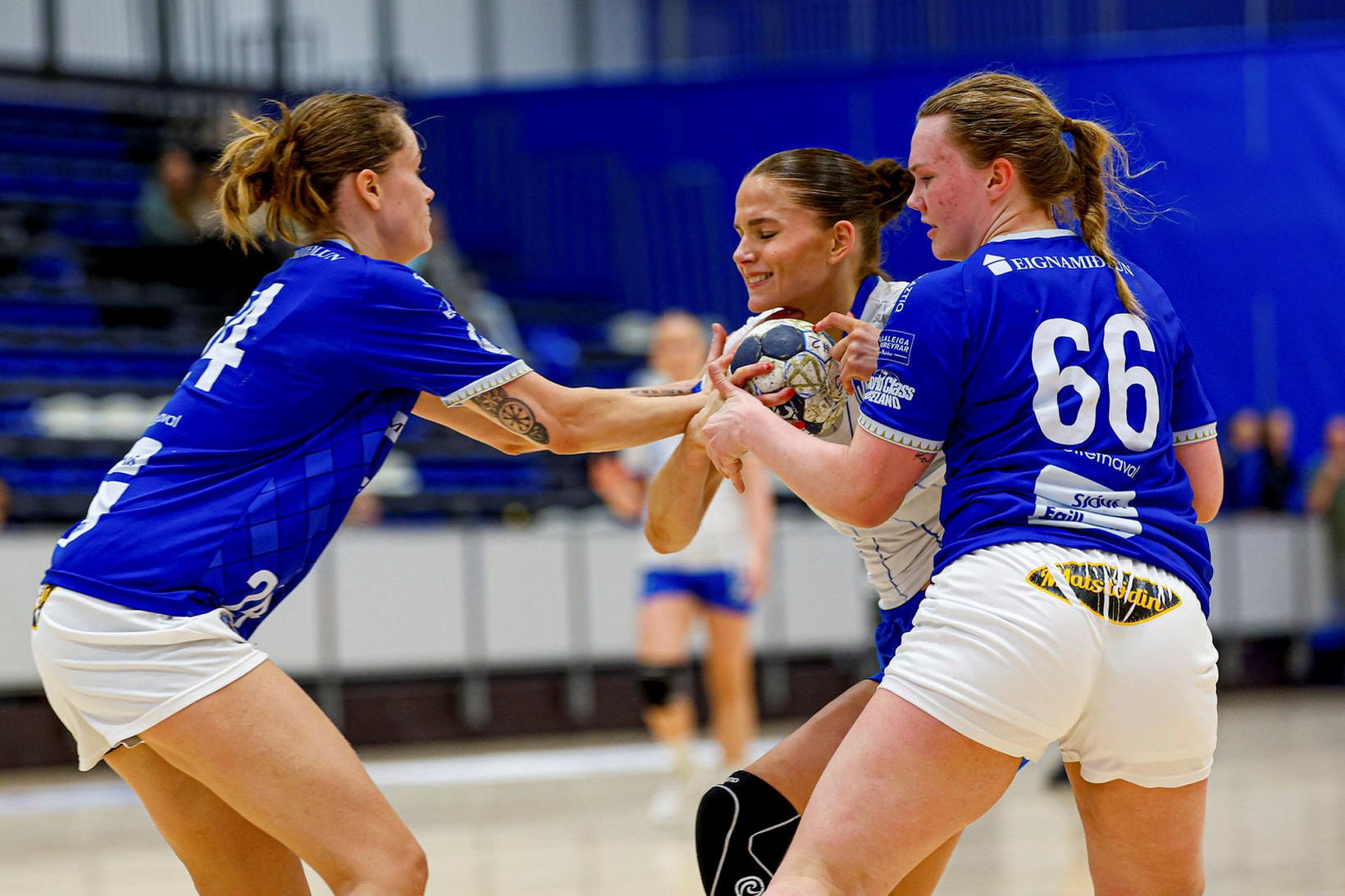 Fram - ÍR, staðan er 15:14