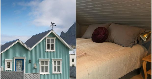 Húsið er heillandi, lítið en persónulegt.