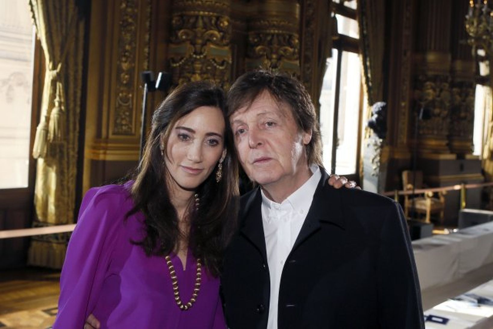 Paul McCartney og Nancy Shevell voru að kaupa sér íbúð.