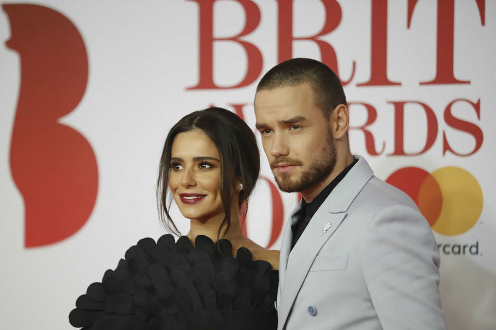 Cheryl og Liam Payna settu upp sparisvipinn á BRIT-verðlaununum.